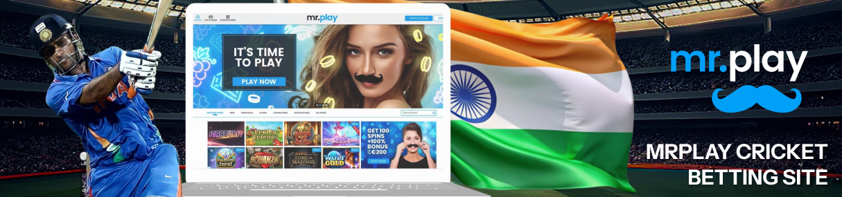 MrPlay is a modern bookmaker offering bettors to bet on cricket