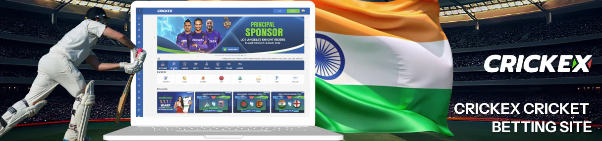 Crickex is a licensed site with a focus on cricket bettors