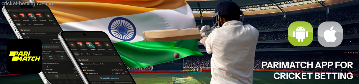 The Parimatch app is a licensed mobile software for those who love to bet on cricket on the go