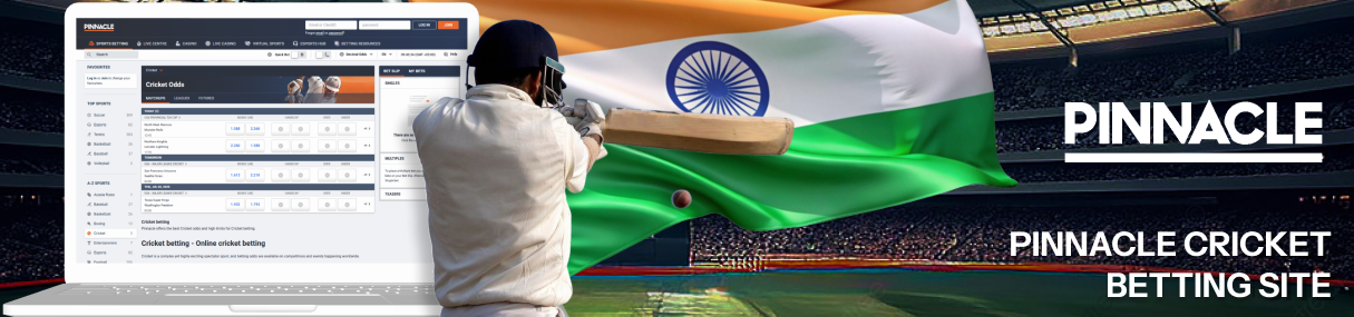 Pinnacle is an excellent modern site for betting on cricket nowadays