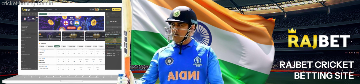 Rajbet is a top bookmaker working online, with about 1,000 matches accessible daily for your bets